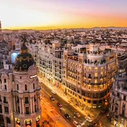 Barcelona classical European architecture